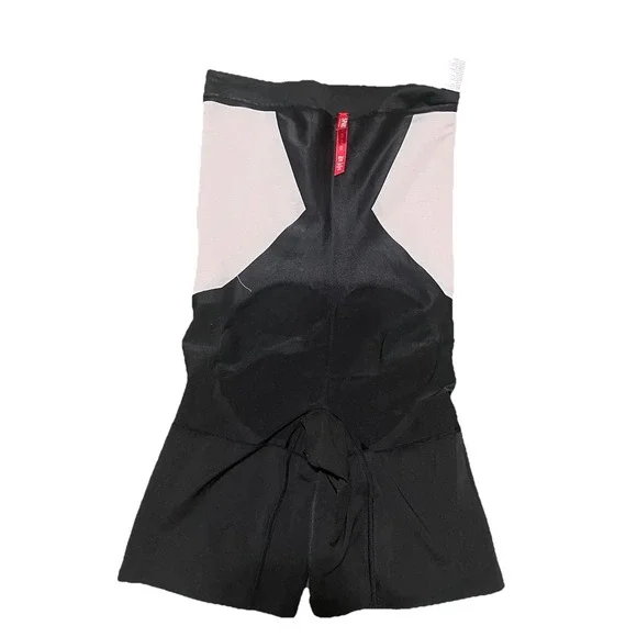 Spanx Sculpt On Core High Waist Mid Thigh Shorts Black Size XS Sculpting Contour - Picture 9 of 15
